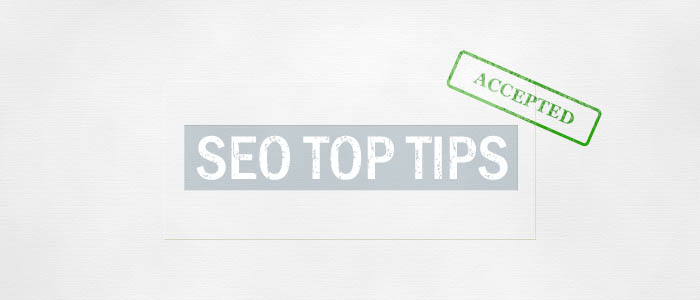 SEO tips accepted