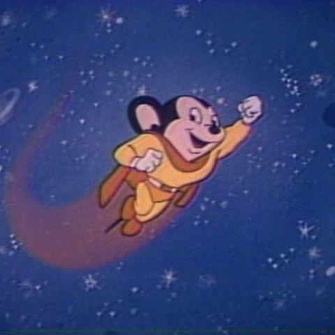 mighty mouse in space